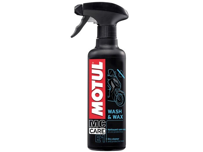 MOTUL- Limpiador en Seco Externo con Brillo - E1 Wash & Wax - 400ML