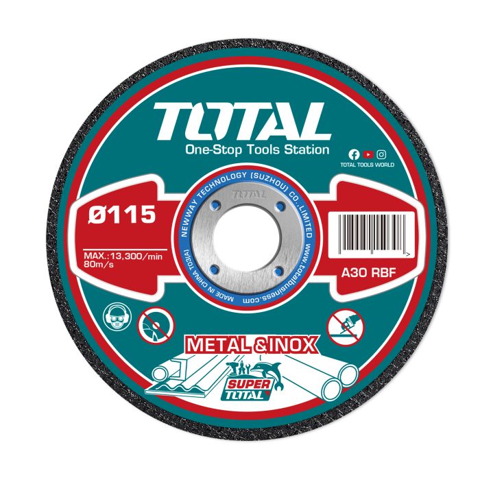 [TOTAL] - CAJA DE 50 DISCOS CORTE 115X1 TAC20111550 (S)