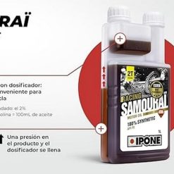 Alternative view of IPONE - ACEITE MEZCLA 2T SAMOURAI RACING FRESA - 1L.