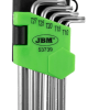 JBM - SET DE 9 LLAVES TORX LARGAS