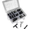 JBM - ESTUCHE DE CONECTORES DE MANGUERA 113 PCS