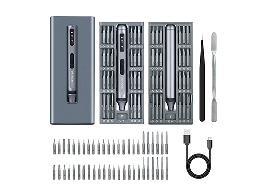 PICOYA - JGO PUNTAS DE ATORNILLAR C/BATERIA - 51 PCS
