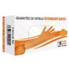 [MUNDOGUANTE] GUANTE DIAMANTADO NARANJA. 7 MICRAS. TALLA L