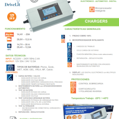 Alternative view of DRIVELIT - CARGADOR/COMPROBADOR DE BATERÍA Y ALTERNADOR - CHARGER5