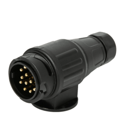 CONECTOR MACHO PLÁSTICO-PVC 13P - CL-0107