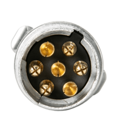 Alternative view of CONECTOR ALUMINIO 7 PINES MACHO - CL-0101