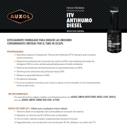 Alternative view of AUXOL - Antihumo ITV Diésel 200ML