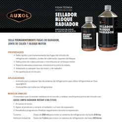 Alternative view of AUXOL - Sellador Bloque Radiador - 250ML