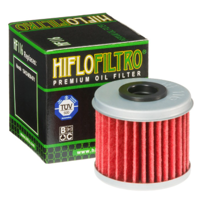 HIFLOFILTRO- HF116 FILTRO DE ACEITE PARA MOTO