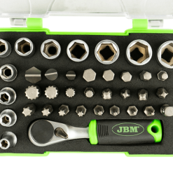 Alternative view of JBM - ESTUCHE DE 38 PIEZAS CON CARRACA MINI DE 1/4"