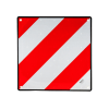 PLACA CARGA SOBRESALIENTE ALUMINIO V20 50X50 - D202011