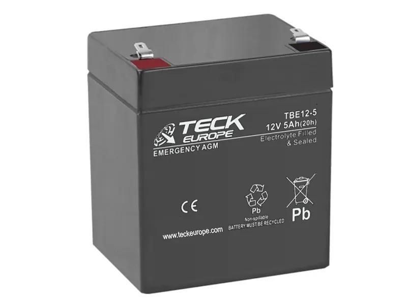 BATERIA GAMA AVICOLA 12V 5AH + IZQ. - TBE12-5