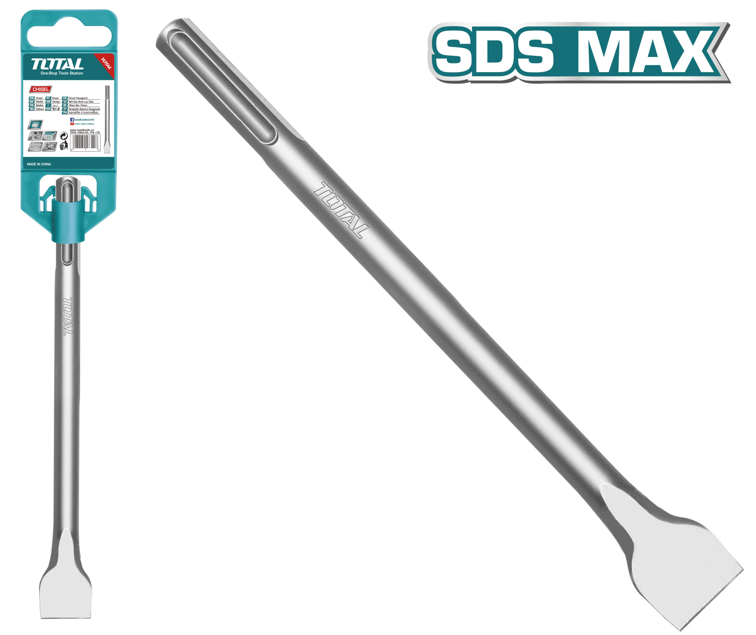 [TOTAL] - CINCEL SDS MAX 18X400X50 TAC15221822 (D)