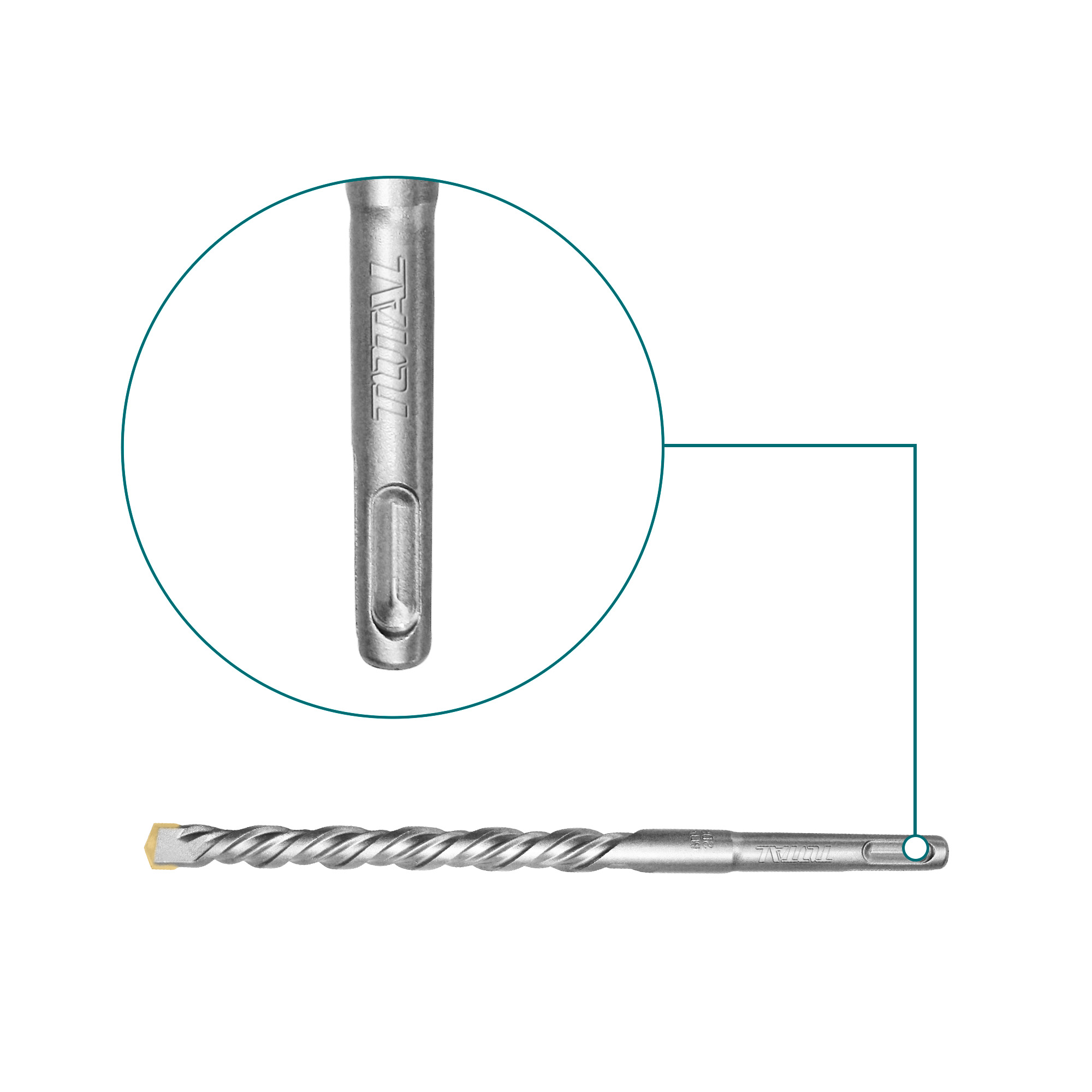 [TOTAL] - BROCA SDS PLUS 10X310 TAC311005 (D)* - Gallery Image