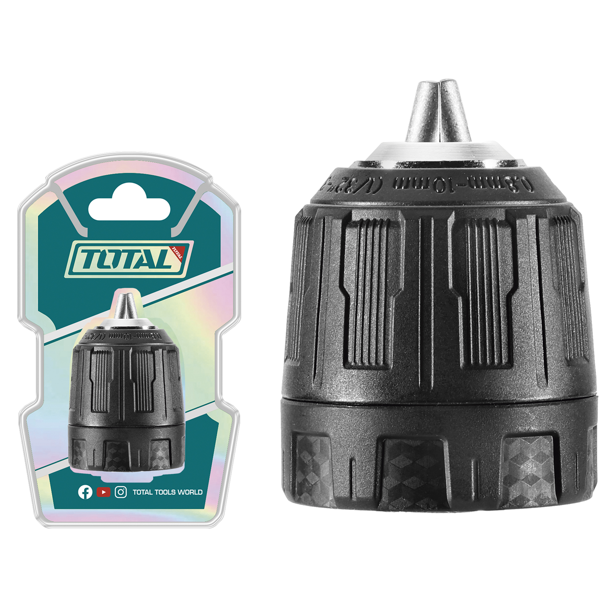 [TOTAL] - PORTABROCA AUTOM PER 10MM TAC451026 (S)