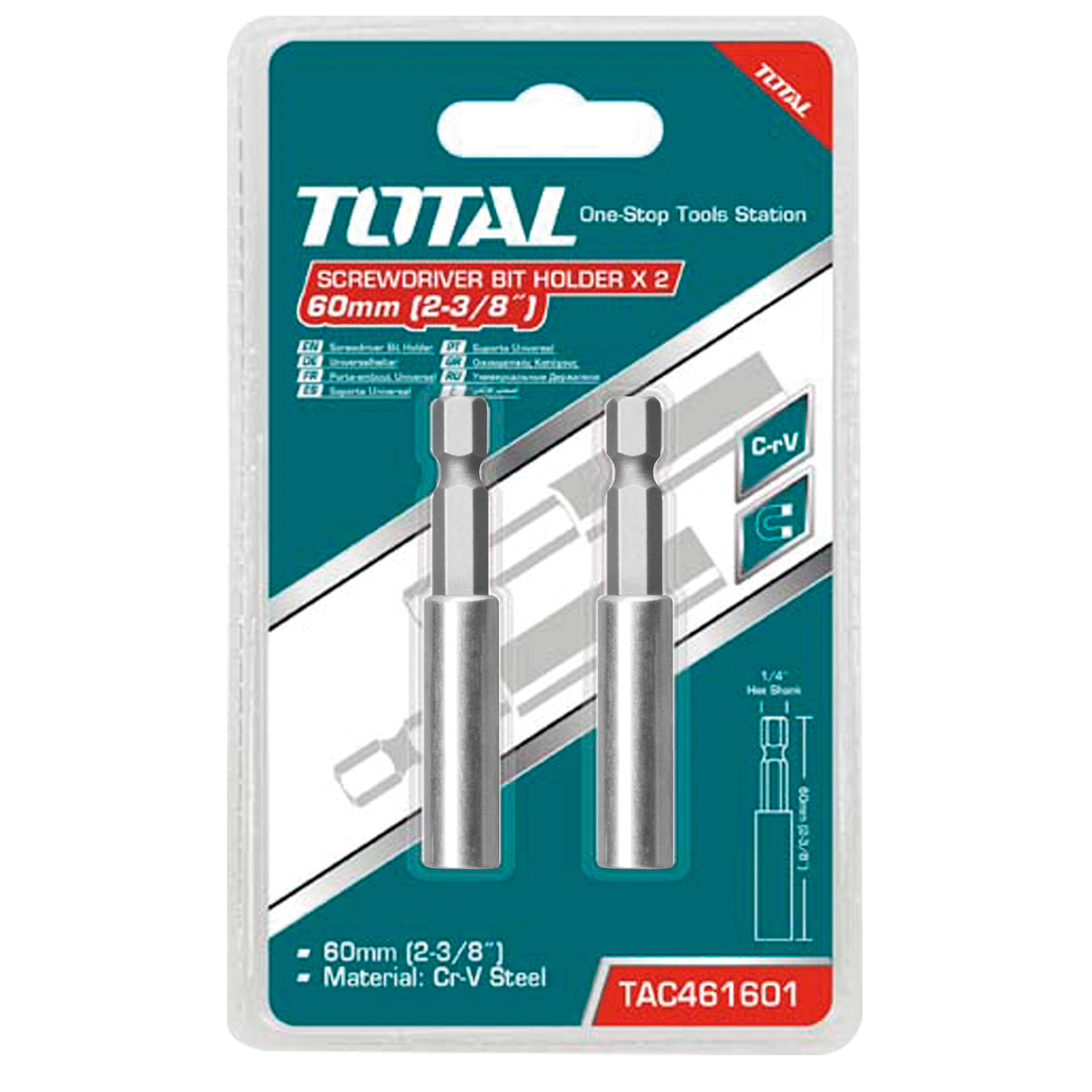 [TOTAL] - PORTAPUNTAS 2U TAC461601 (D) - Gallery Image