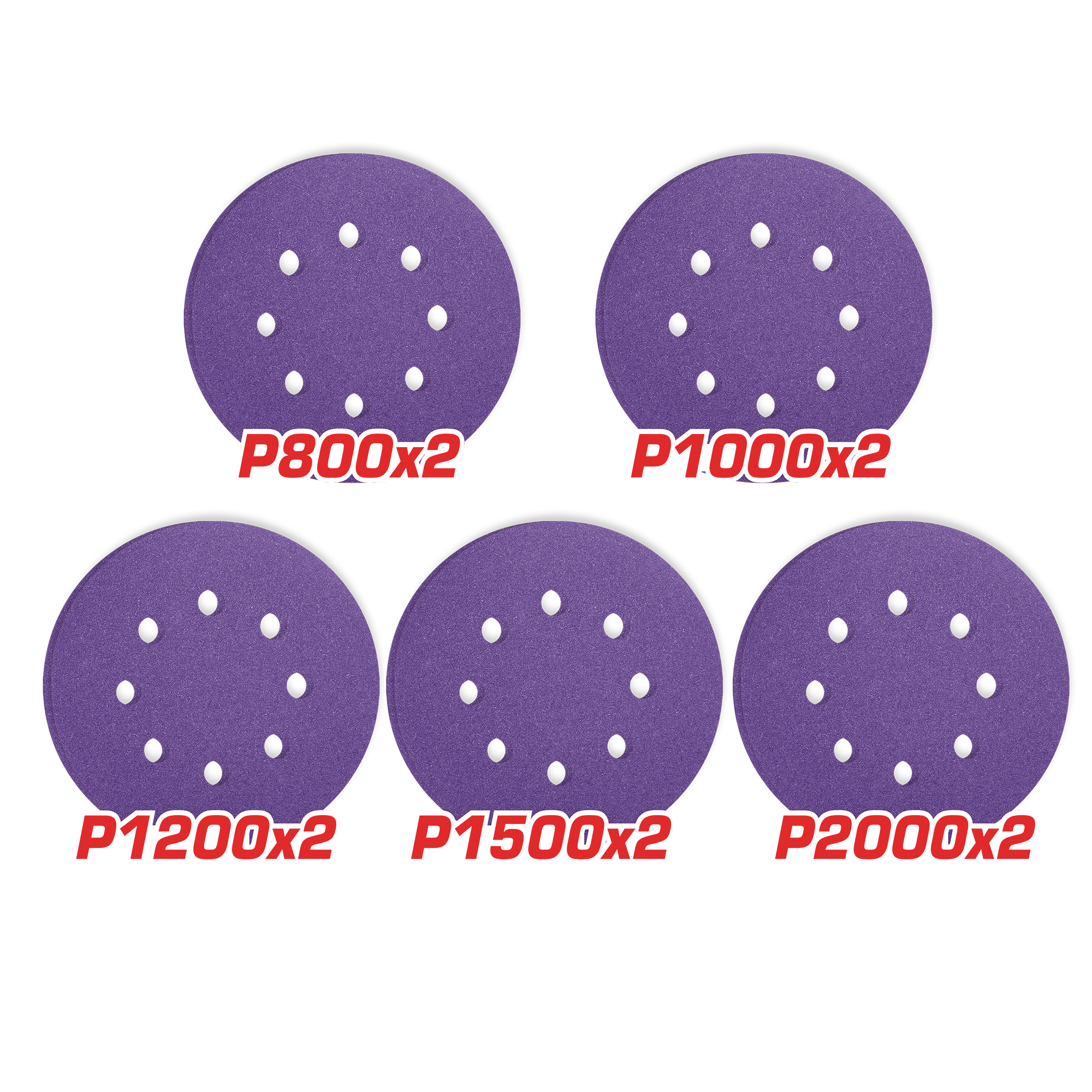[TOTAL] - JUEGO DISCOS PULIDO 150 TAC73150101 (D)