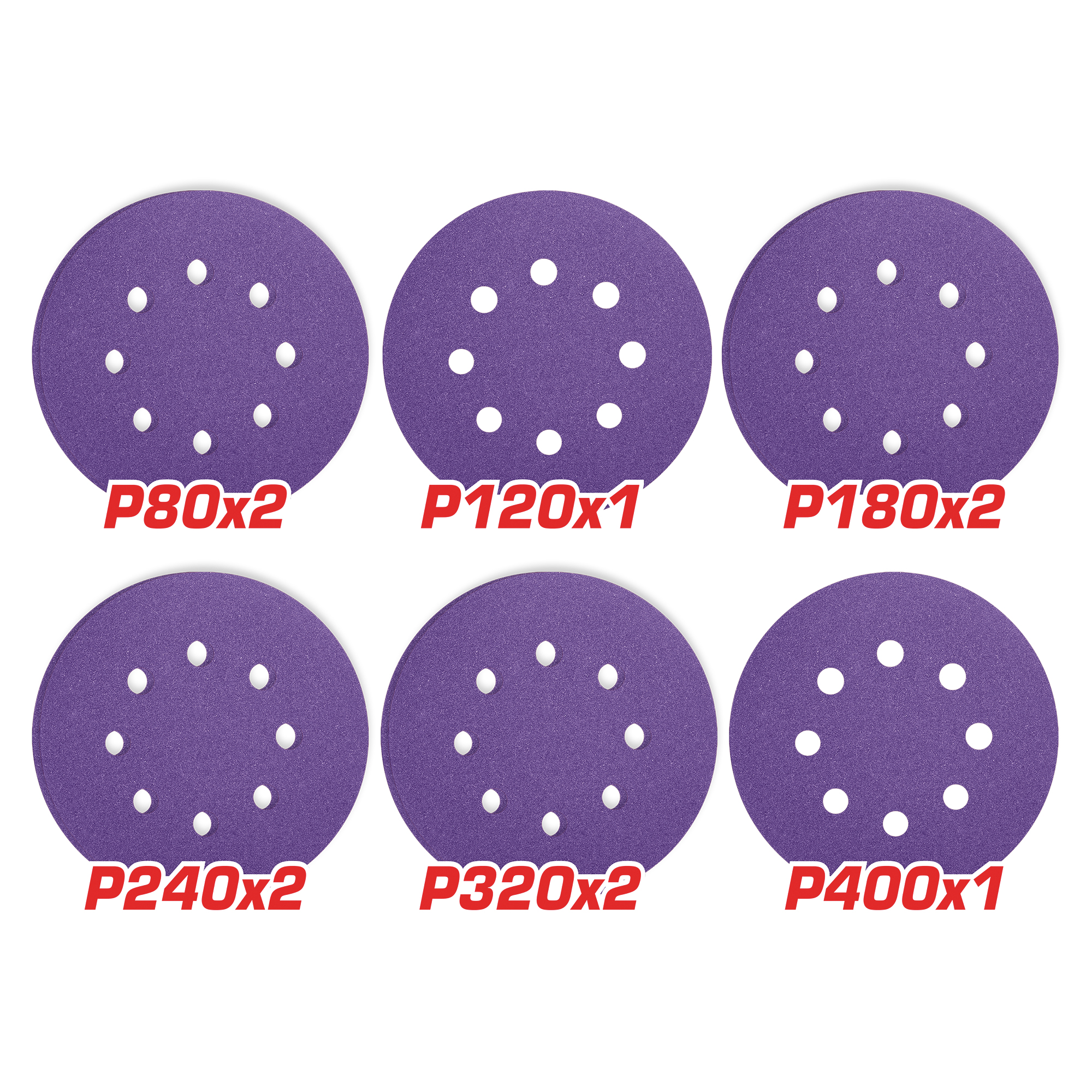 [TOTAL] - JUEGO DISCOS PULIDO 150 TAC73150102 (D)