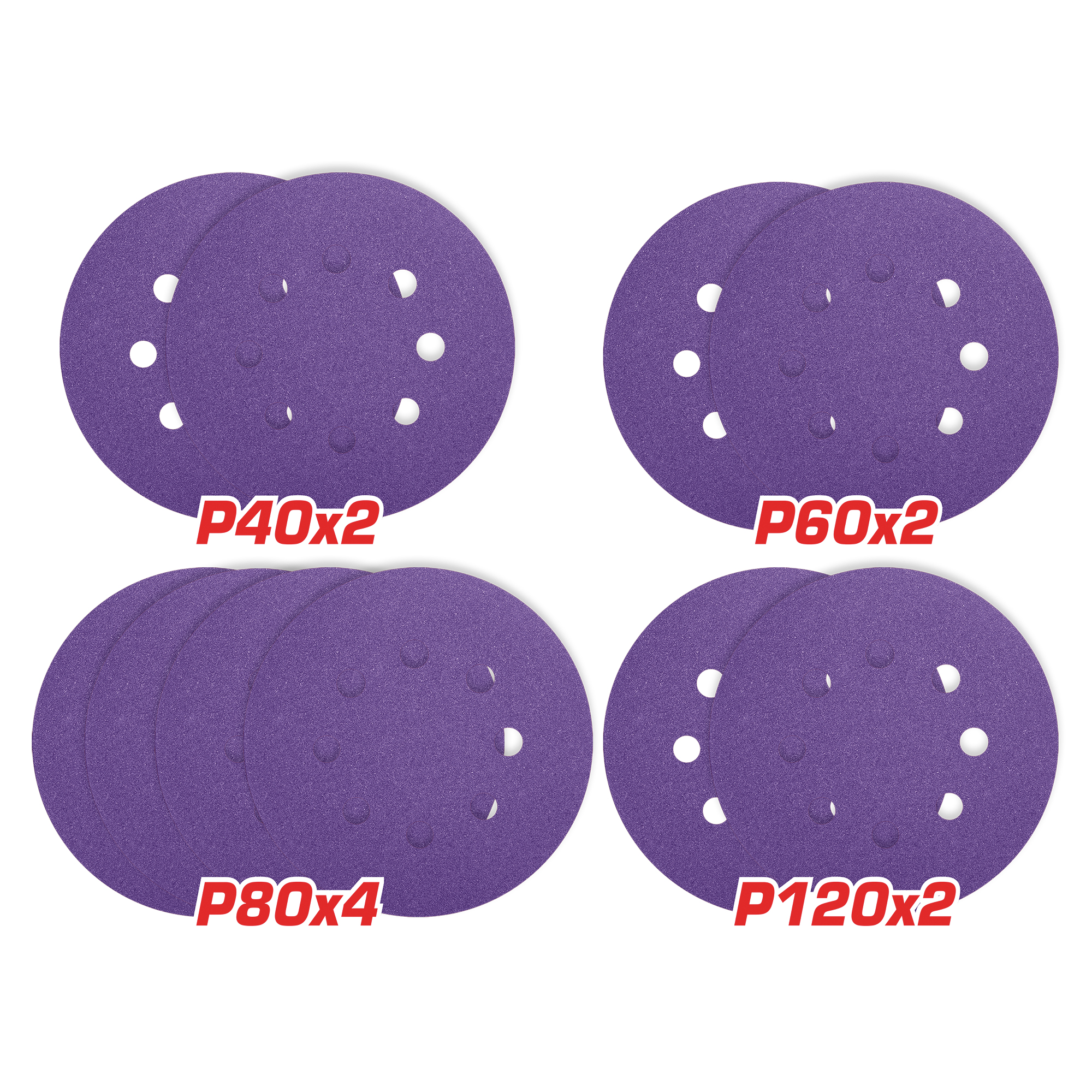 [TOTAL] - JUEGO DISCOS PULIDO 150 TAC73150103 (D)