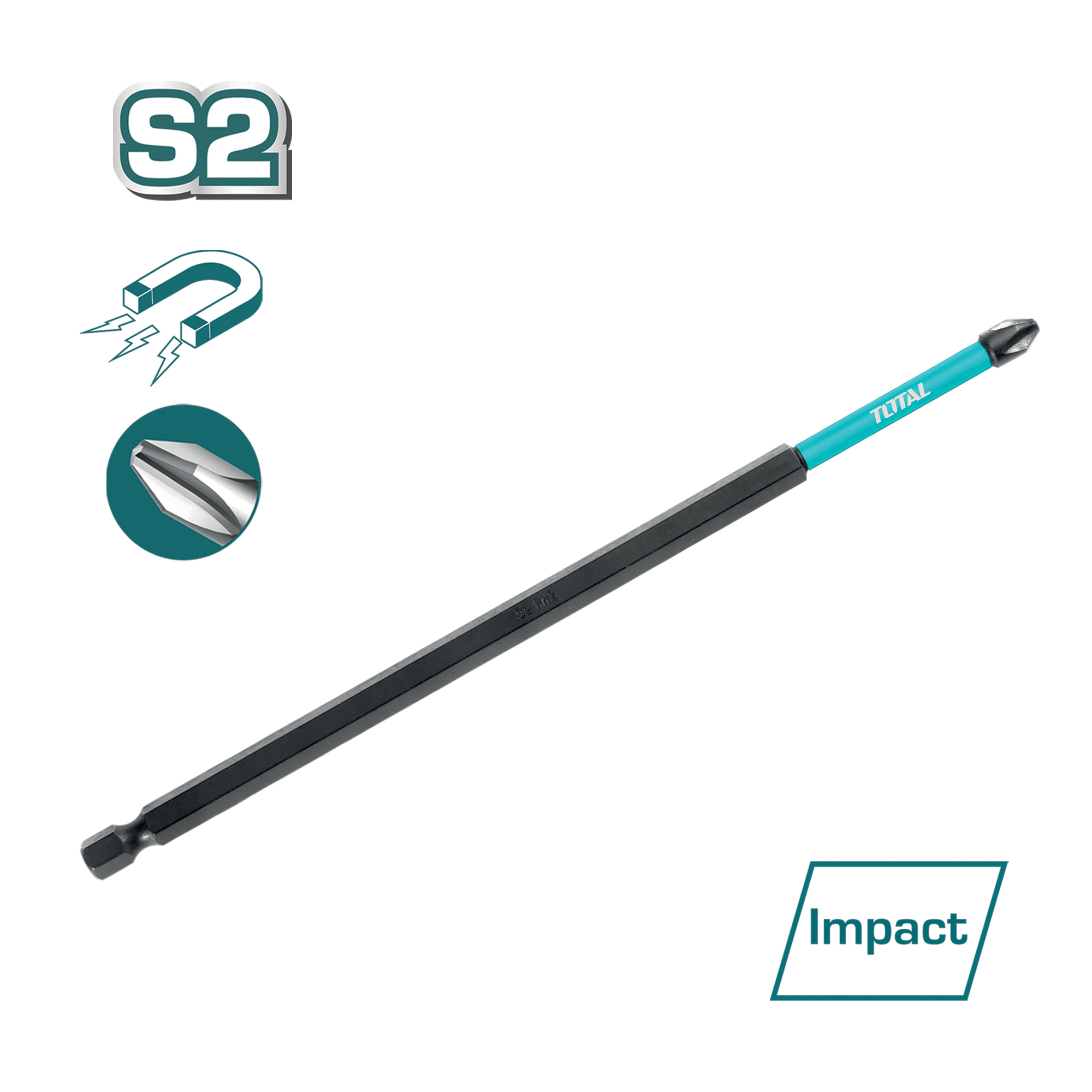 [TOTAL] - PUNTA IMPACTO PH1 100 TACIM71PH1100 (D)
