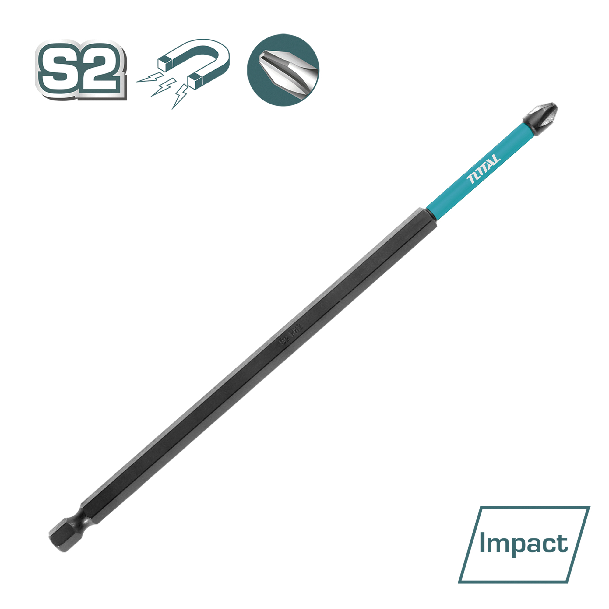 [TOTAL] - PUNTA IMPACTO PH2 100 TACIM71PH2100 (D)