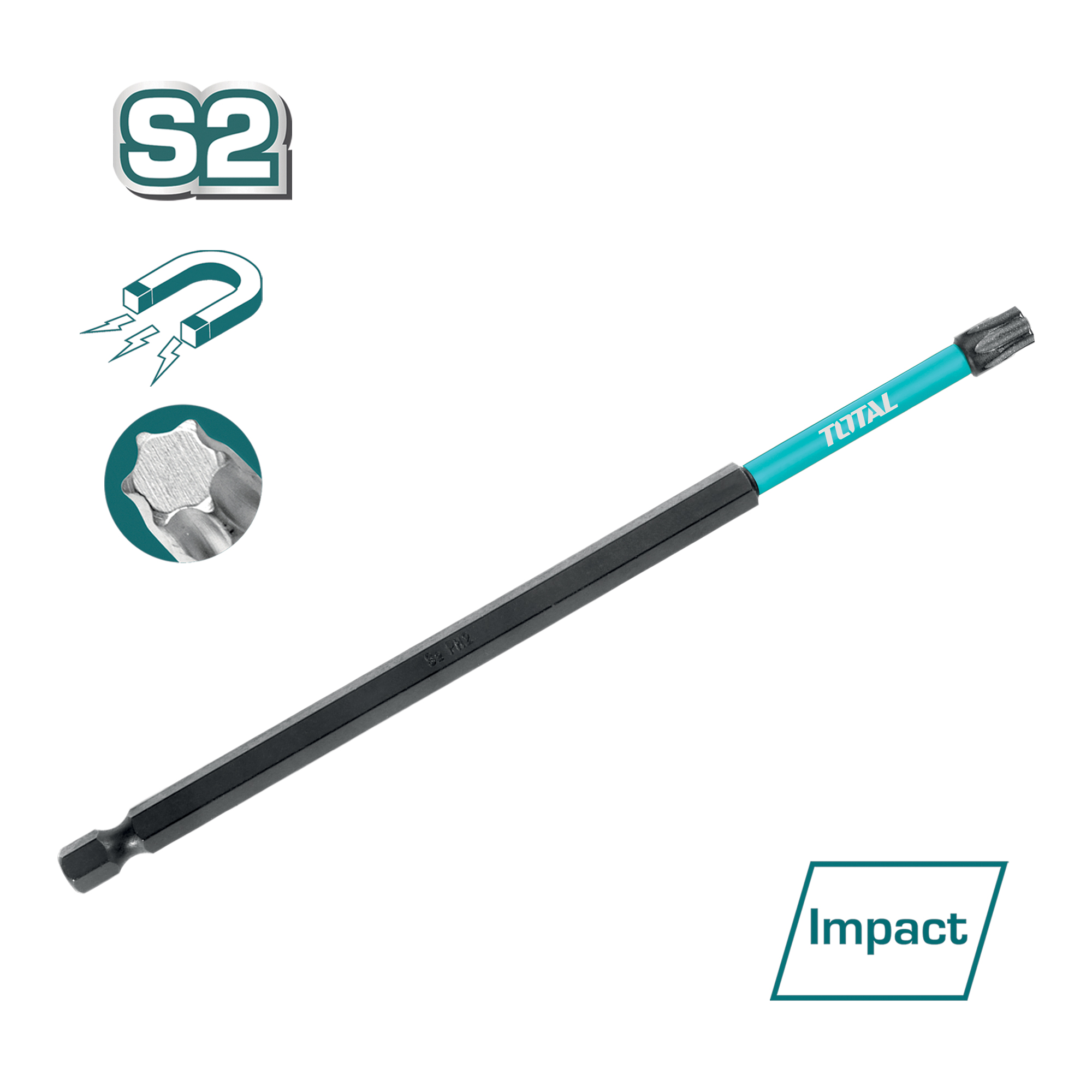 [TOTAL] - PUNTA IMPACTO T25 100 TACIM71T25100 (D)