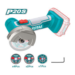 Alternative view of [TOTAL] - MINI AMOLADORA ANGUL 20V TAGLI76011 (S)