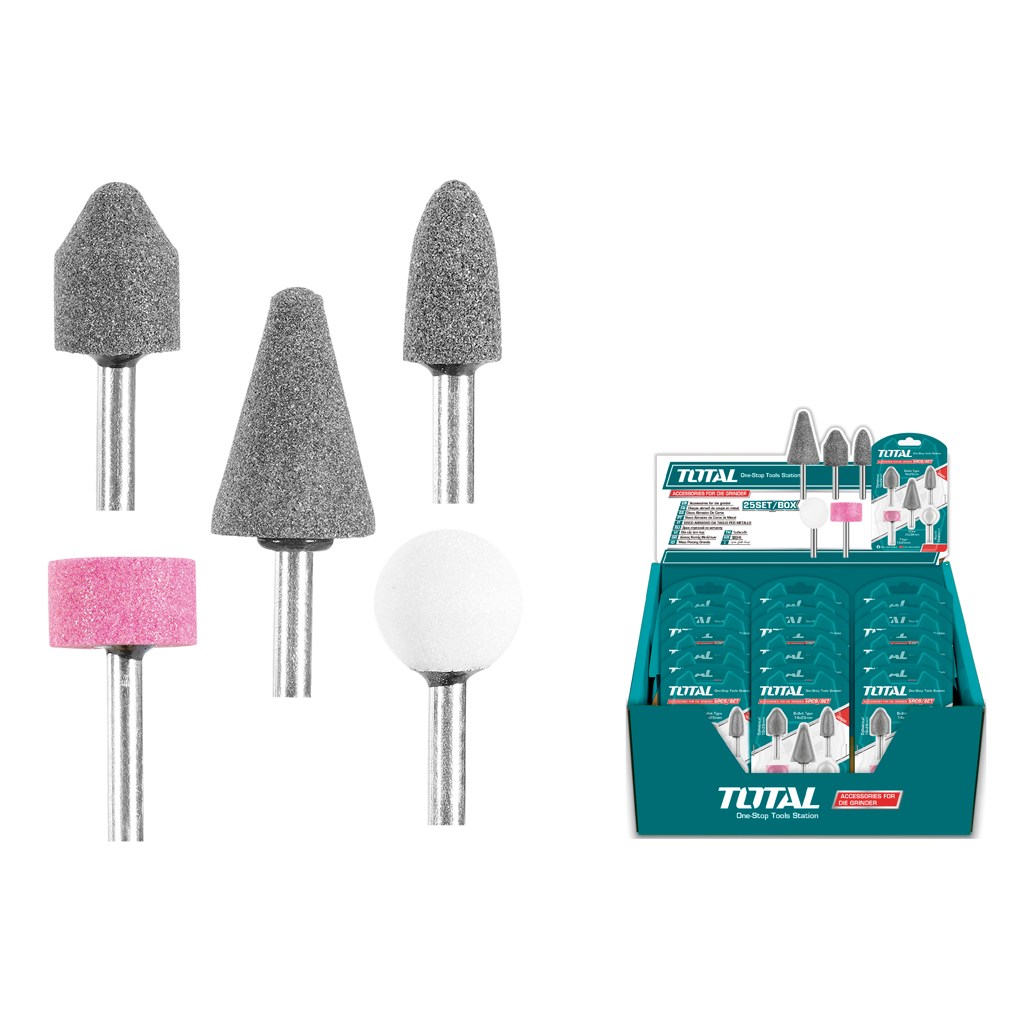 [TOTAL] - SET AMOLADORA RECTA TAKB0502 (D) - Gallery Image