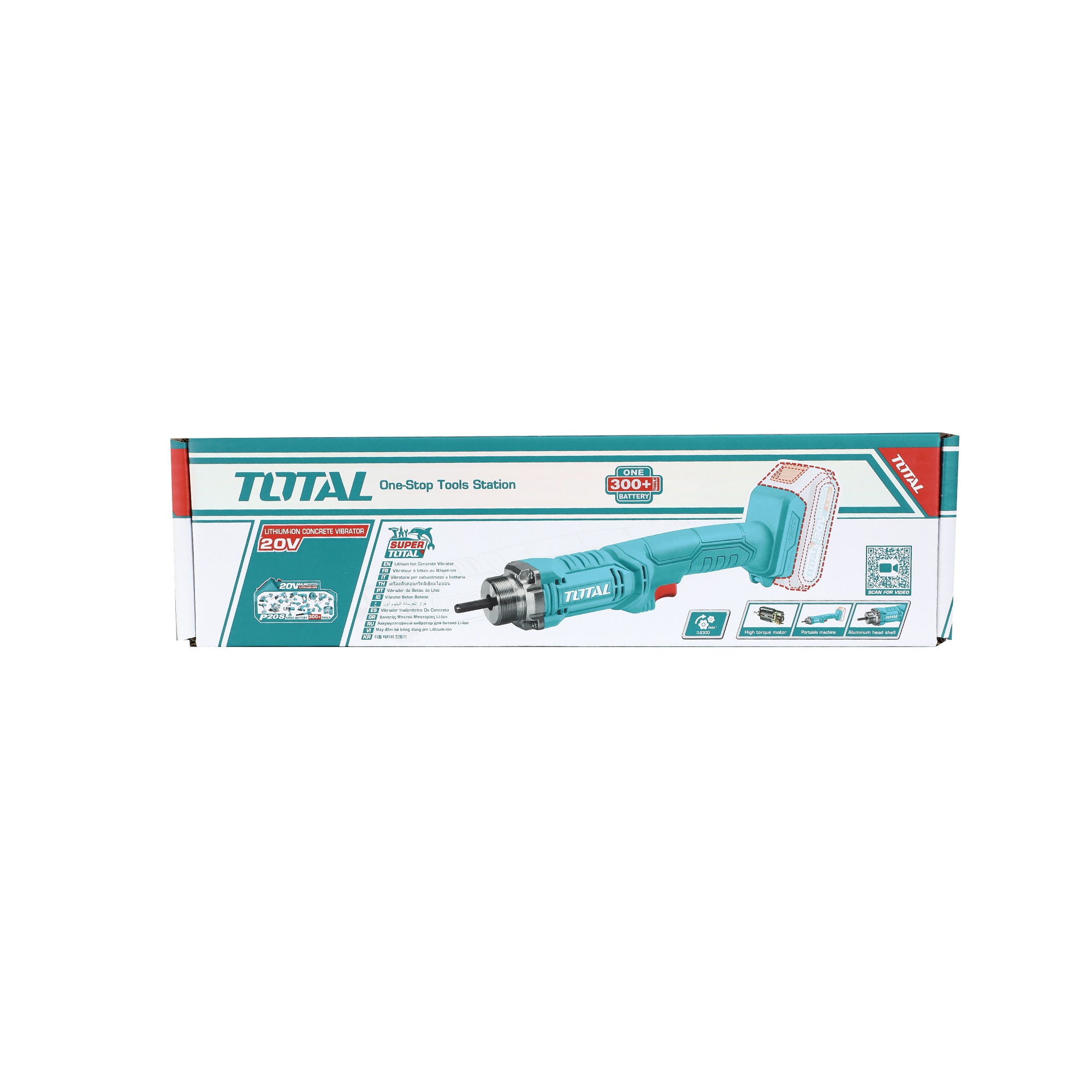 [TOTAL] - VIBRADORA HORMIGON 20V TCVLI202301 (S) - Gallery Image
