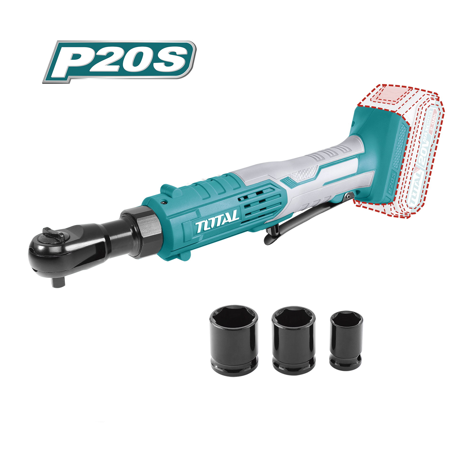 [TOTAL] - CARRACA BATERIA 20V TDRLI2060151 (S)