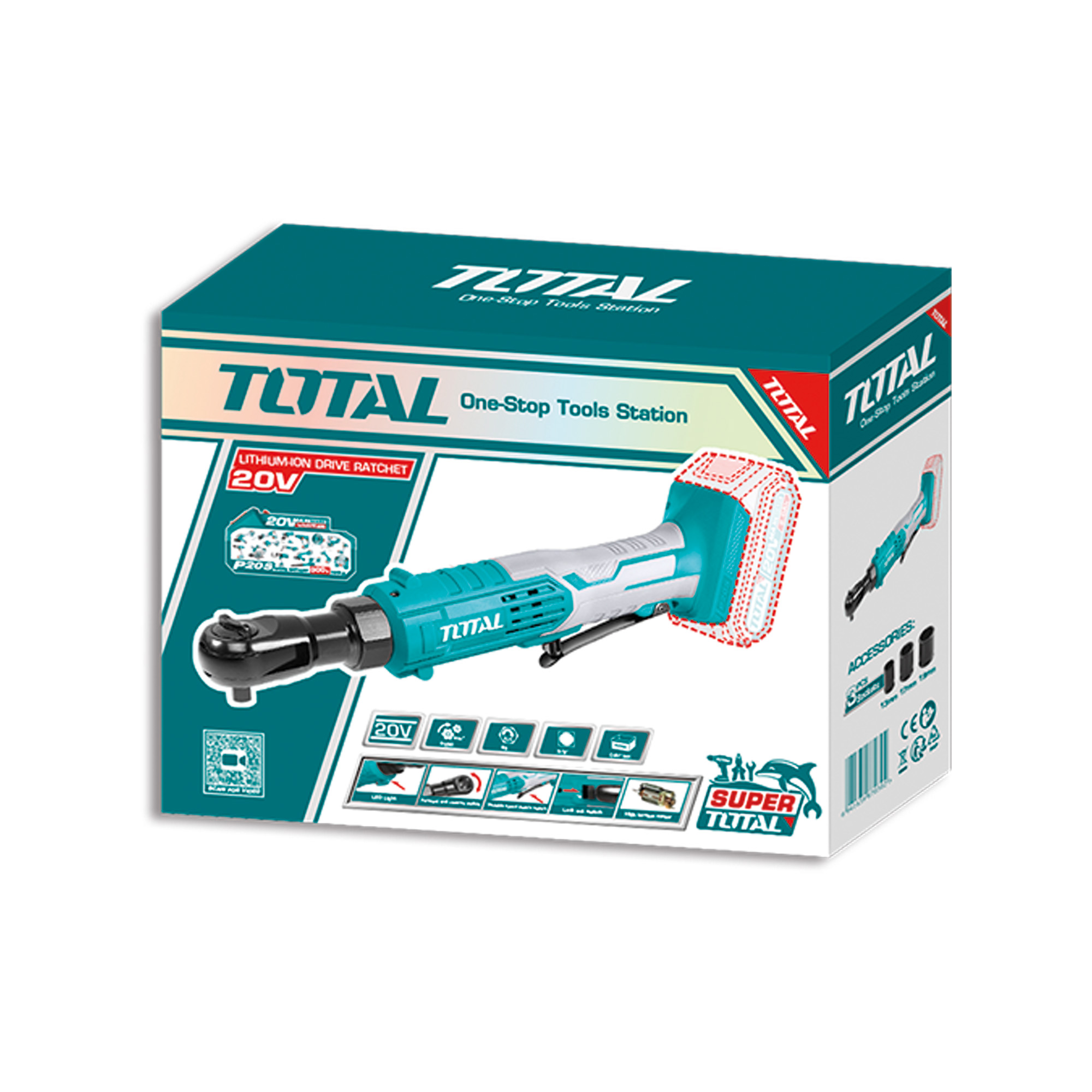 [TOTAL] - CARRACA BATERIA 20V TDRLI2060151 (S) - Gallery Image