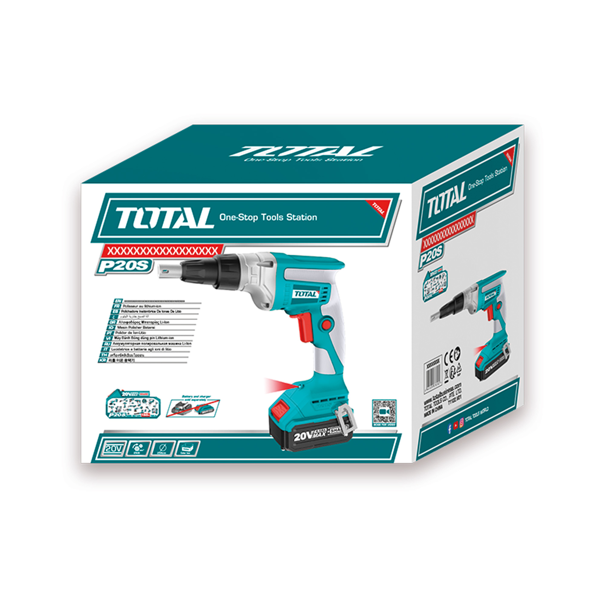 [TOTAL] - ATORNILL PLACA YESO 20V TDSLI2042006 (S) - Gallery Image