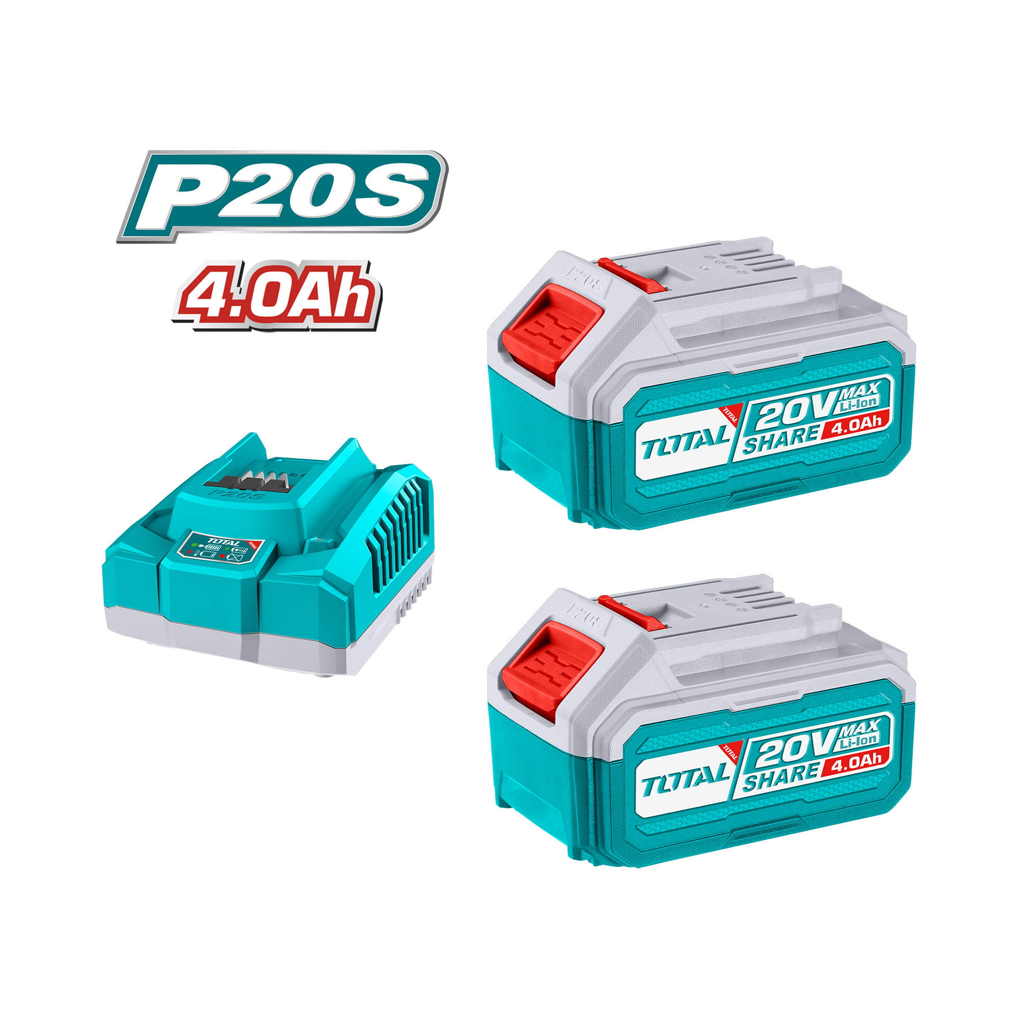 [TOTAL] - PACK 2 BAT 4A Y CARG TFBCPK1424 (D)