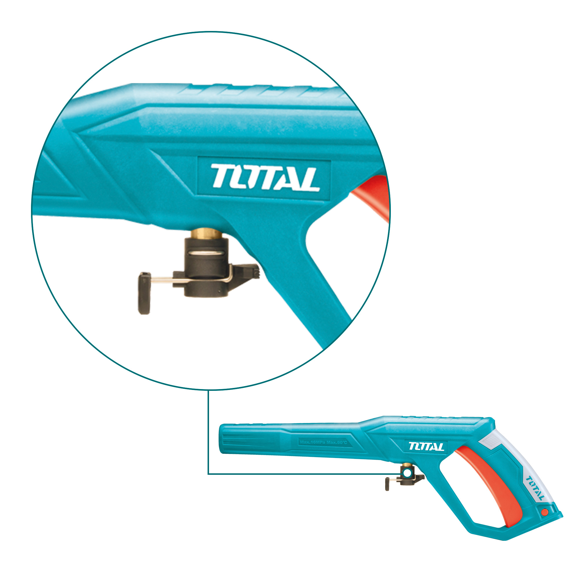 [TOTAL] - PISTOLA CONECTOR TGTSG026 (S) - Gallery Image