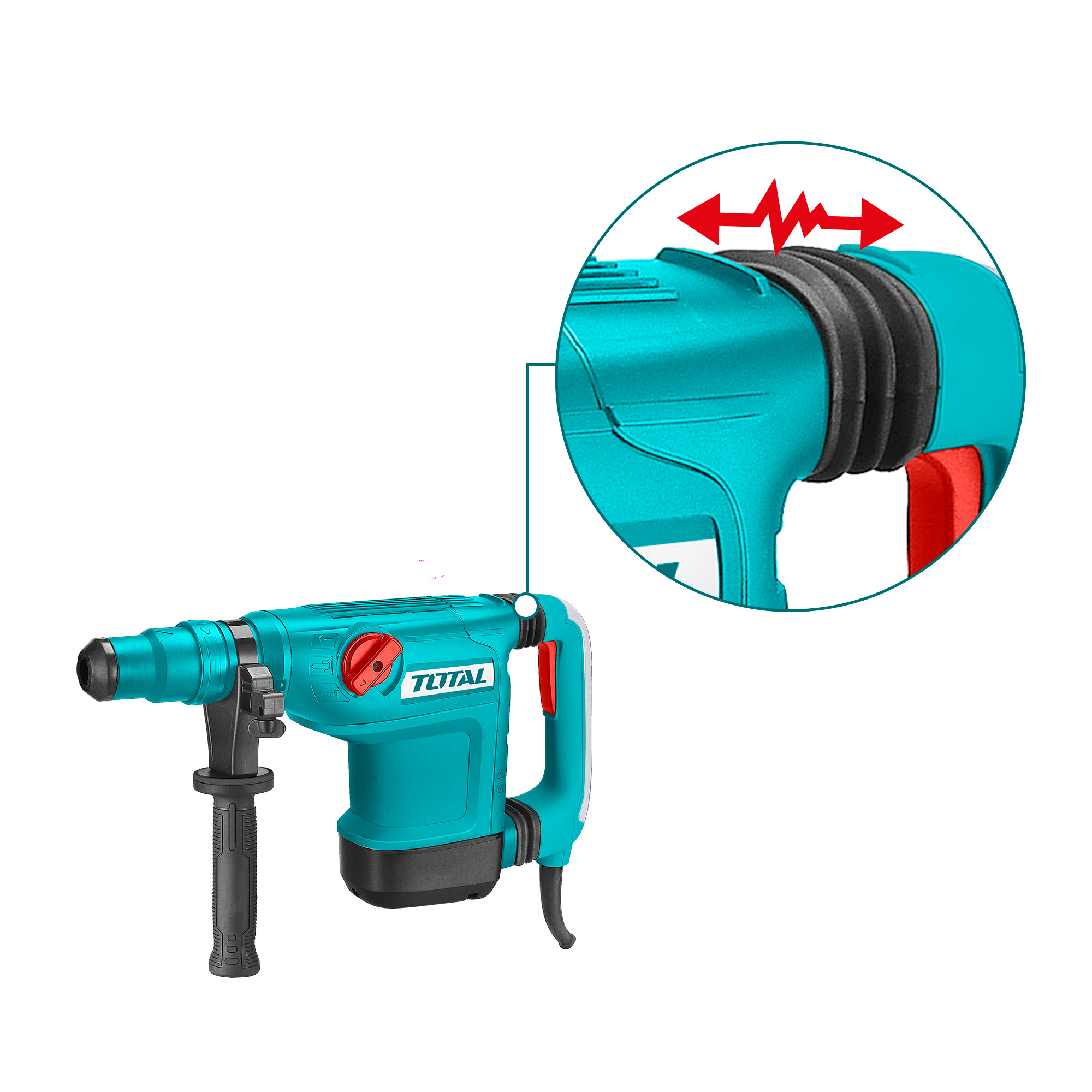 [TOTAL] - MARTILLO COMBINADO 1200W TH112426 (S)* - Gallery Image