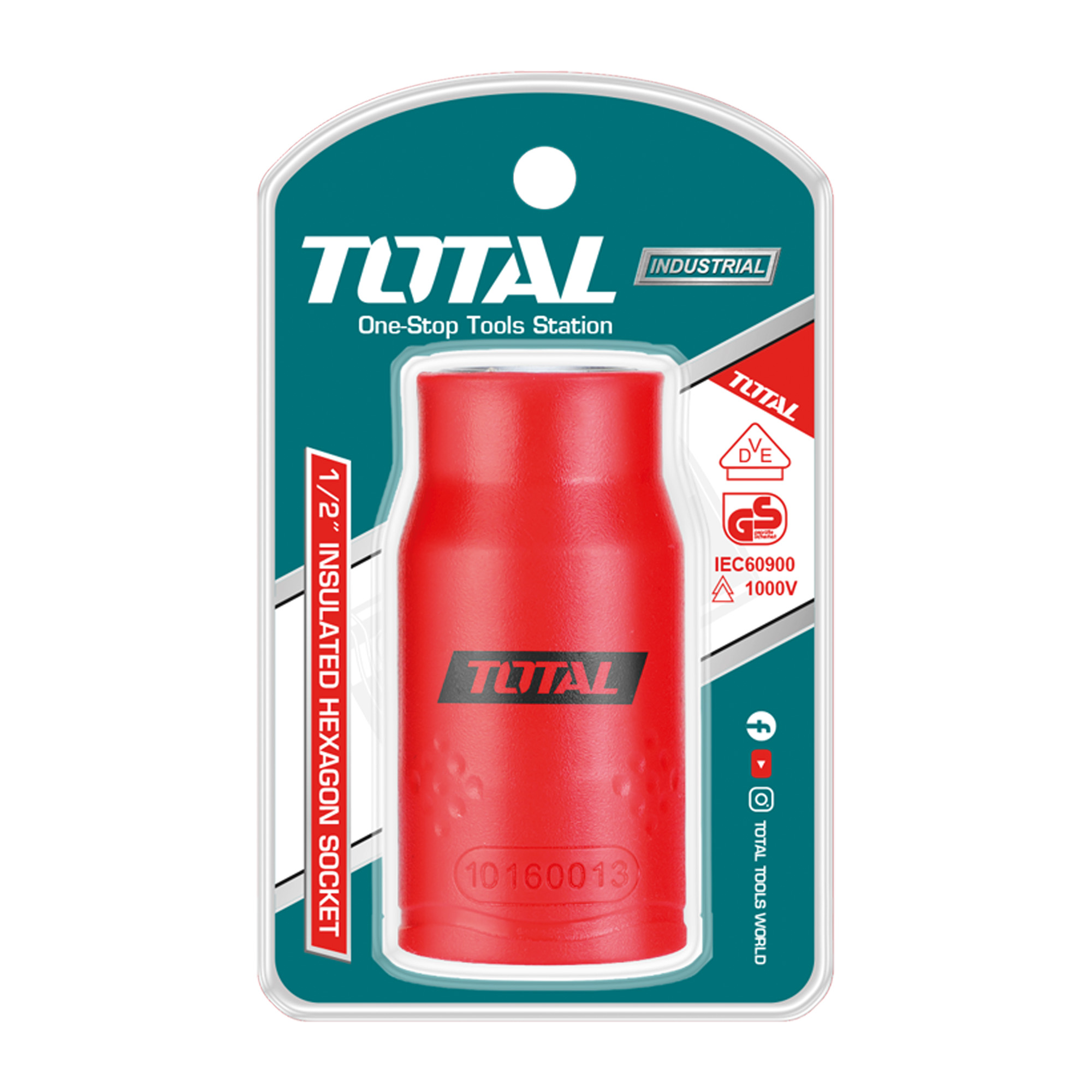 [TOTAL] - VASO CUAD 1/2 AIS 14 THIHAST12141 (D) - Gallery Image