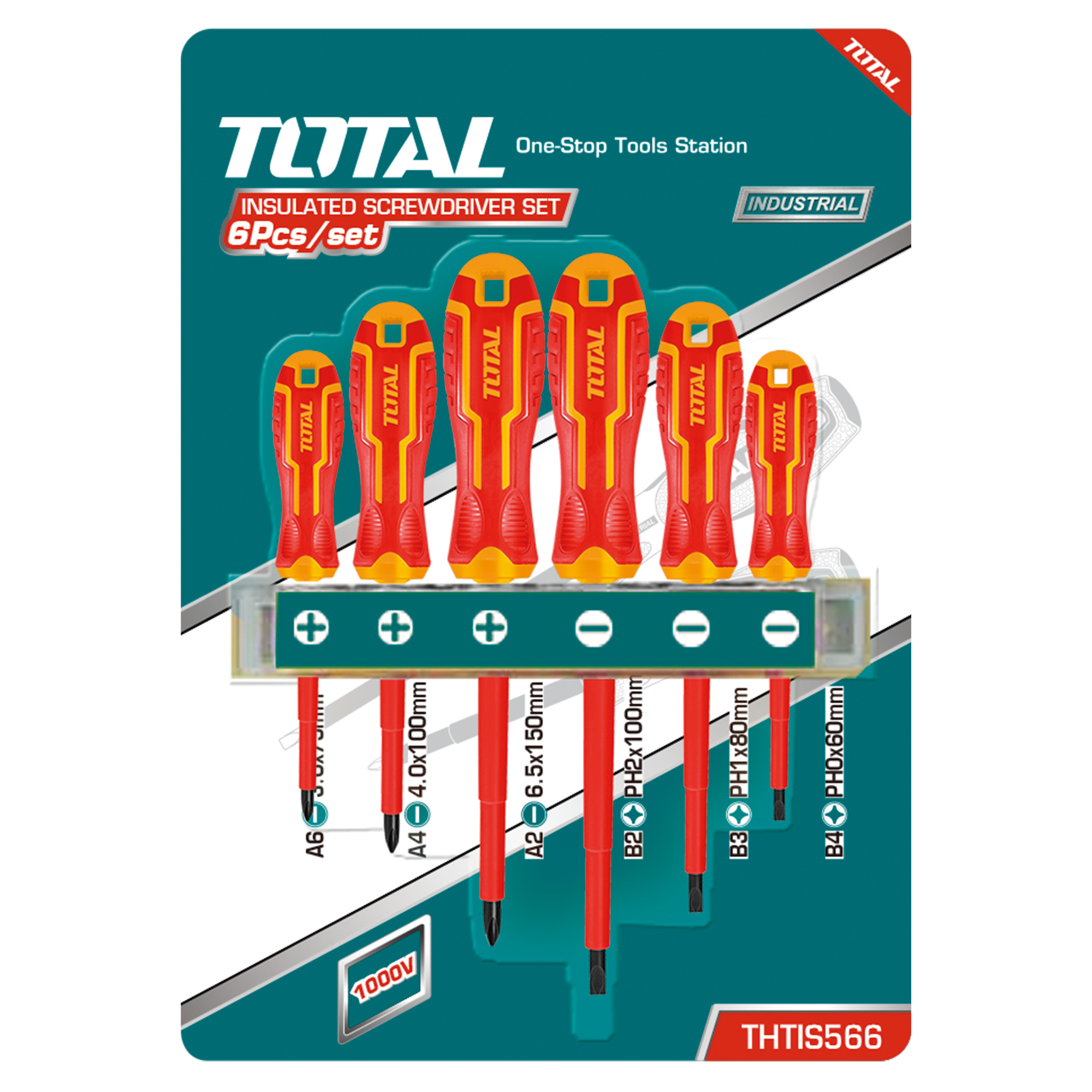 [TOTAL] - JUEGO DEST AISLADOS 6 UDS THTIS566 (D) - Gallery Image
