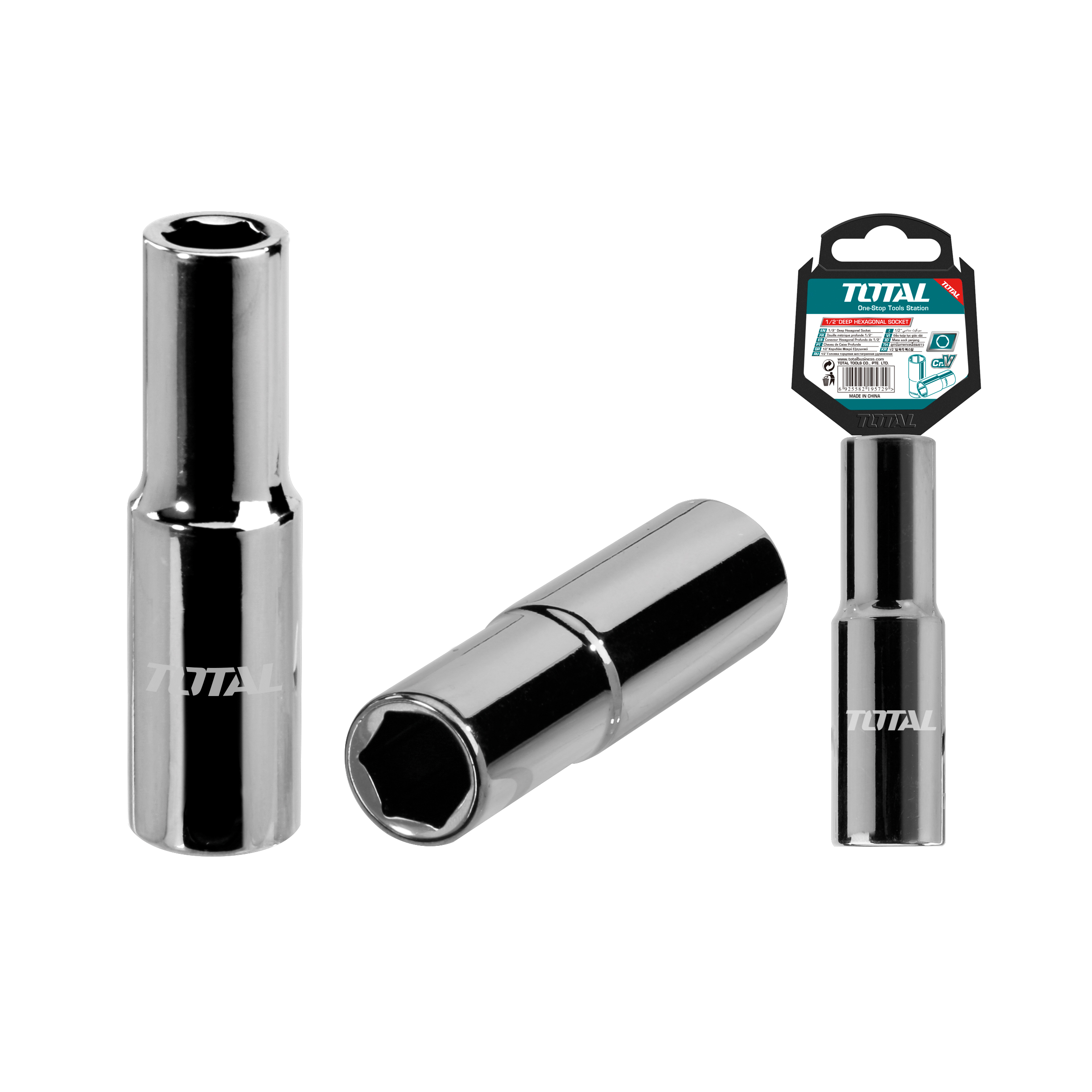 [TOTAL] - VASO L CUADRADO 1/2 19MM THTST12193L (D)