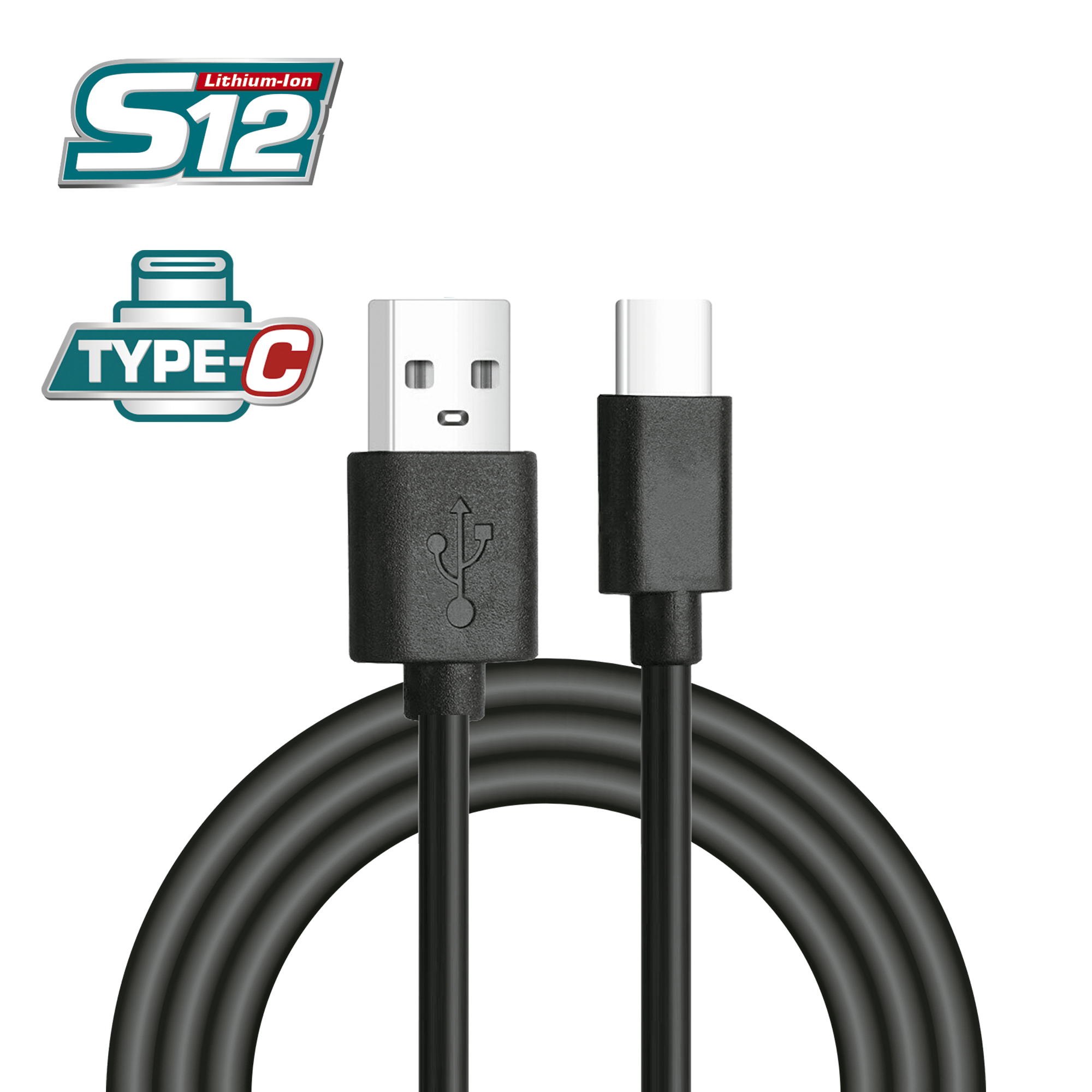 [TOTAL] - CABLE 1M USB TIPO A C TIUCC01 (S)