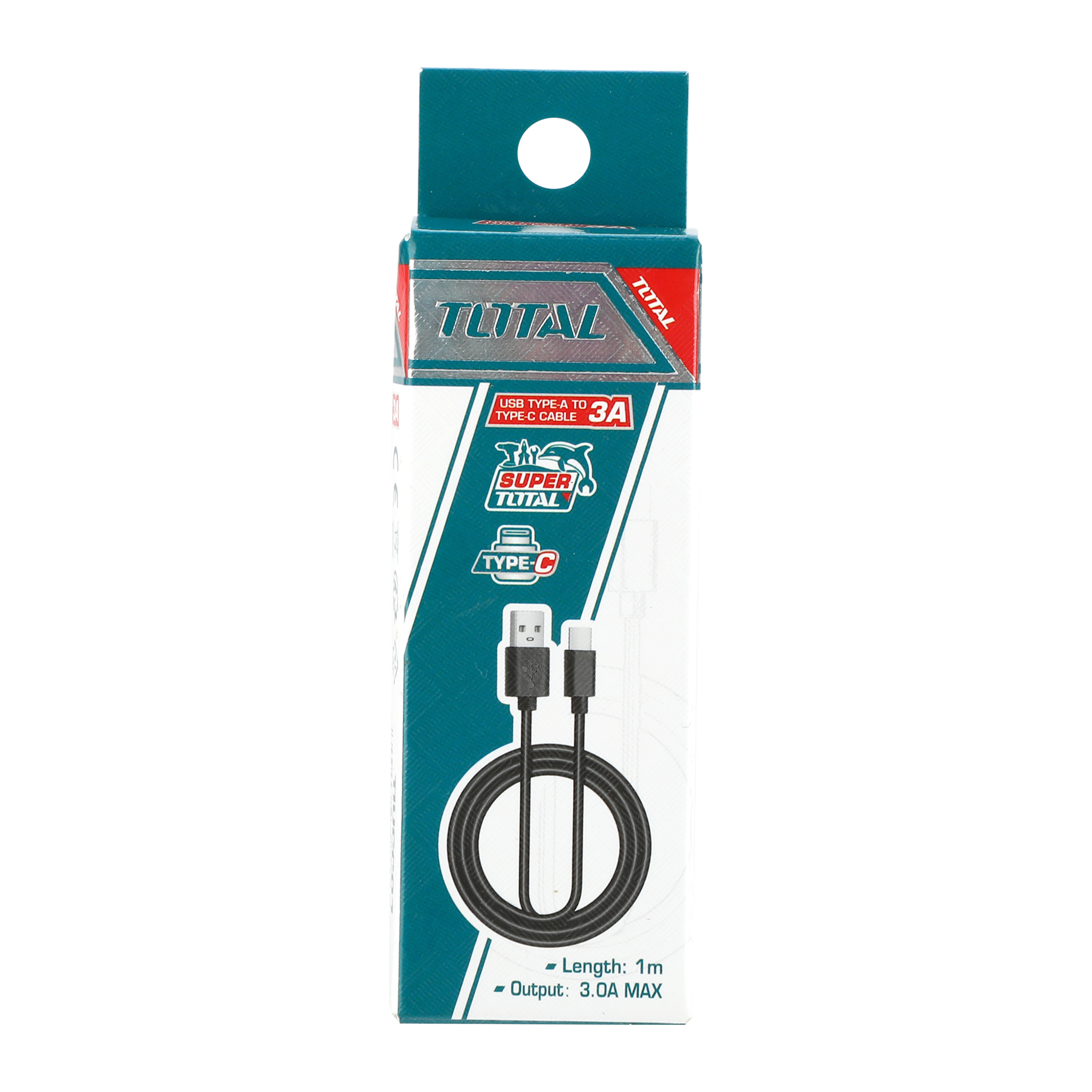 [TOTAL] - CABLE 1M USB TIPO A C TIUCC01 (S) - Gallery Image