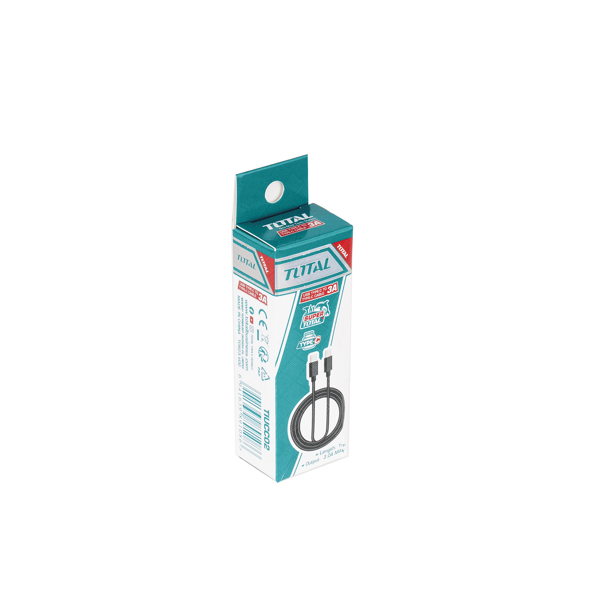 [TOTAL] - CABLE 1M USB TIPO C C TIUCC02 (S) - Gallery Image