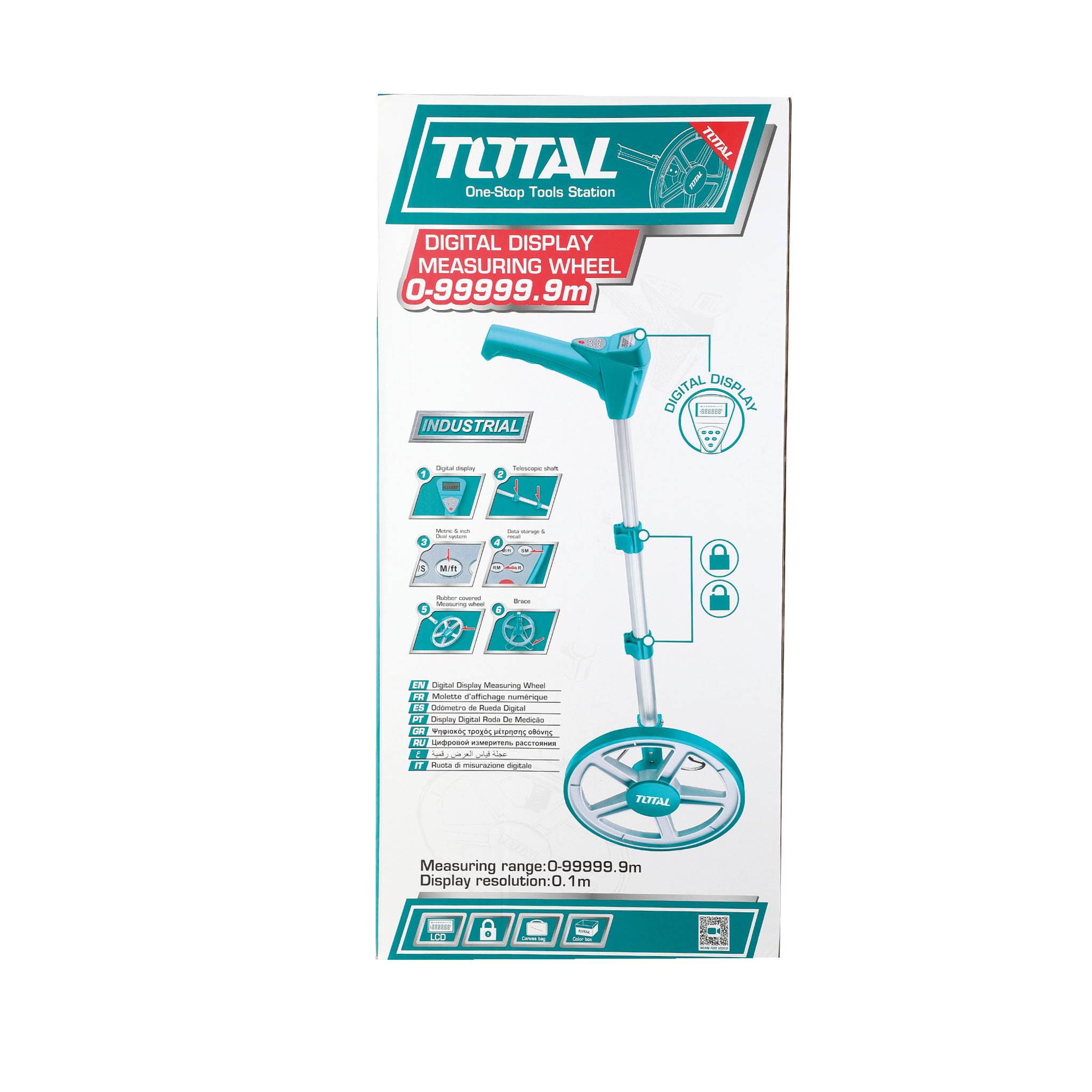[TOTAL] - RUEDA MEDICION DIGITAL TMT19923 (S) - Gallery Image