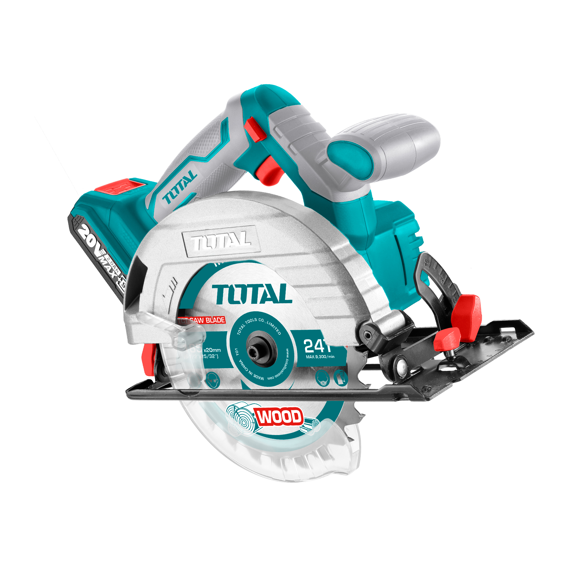 [TOTAL] - SIERRA CIRCULAR BATERIA 20V TSLI1651 (S* - Gallery Image