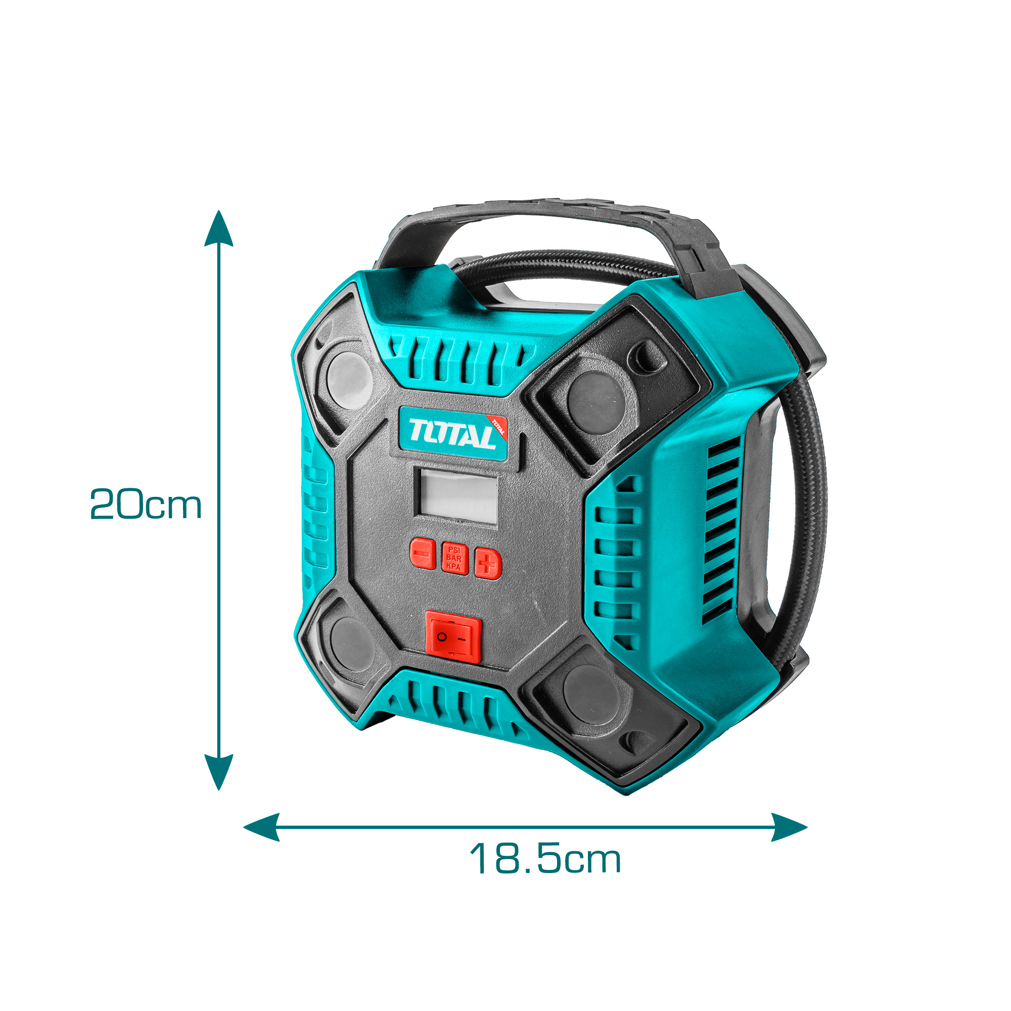 [TOTAL] - COMPRESOR PORTATIL 12V TTAC1601 (S) - Gallery Image