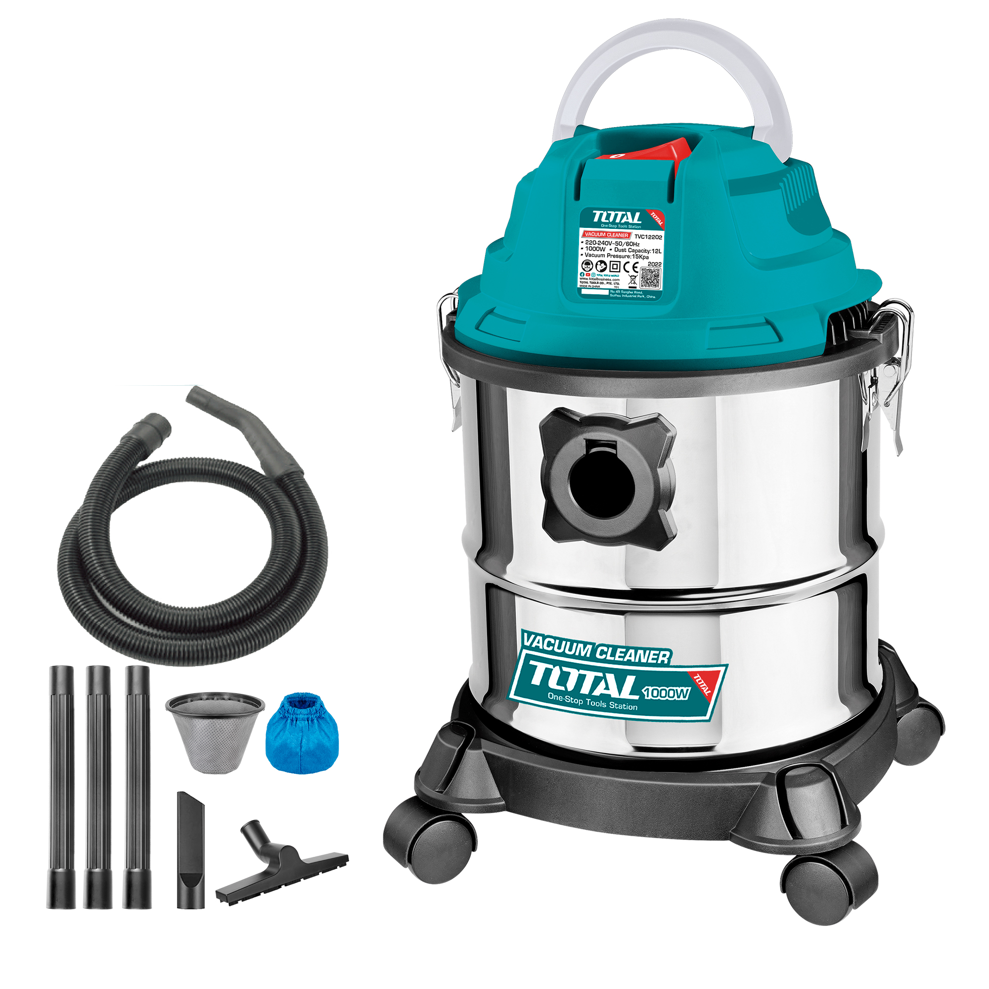 [TOTAL] - ASPIRADOR 12L TVC12202 (S)