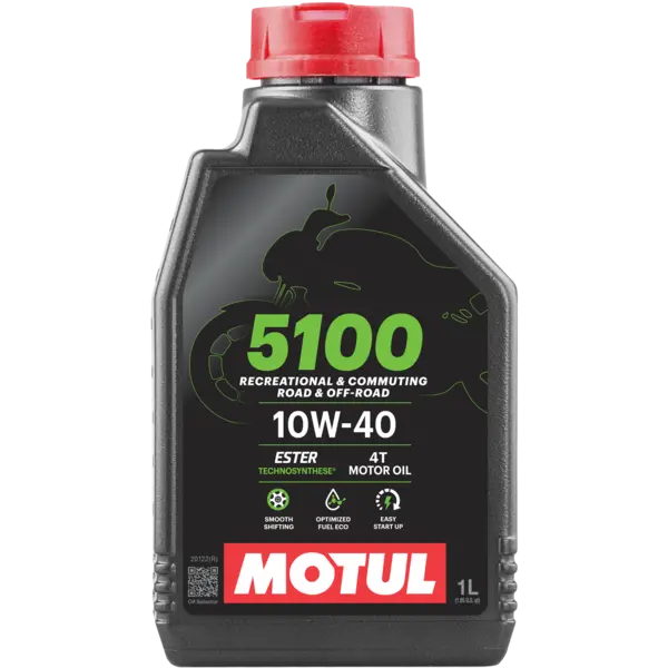 MOTUL- ACEITE 5100 10W40 4T - 1L
