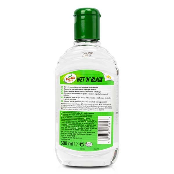 TURTLE WAX - GEL GOMAS Y NEUMATICOS - 300ML - Gallery Image