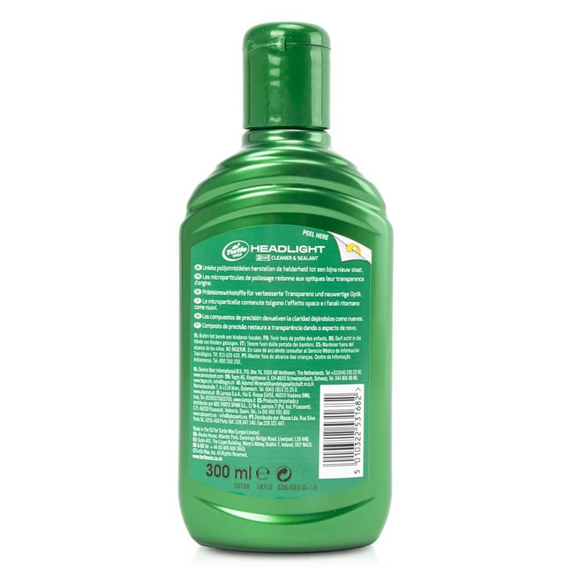 TURTLE WAX - RESTAURADOR FAROS - 300ML - Gallery Image