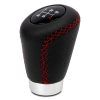 BC CORONA - POMO UNIVERSAL SPORT PIEL PERFORADA NEGRO/ROJO - POM30172